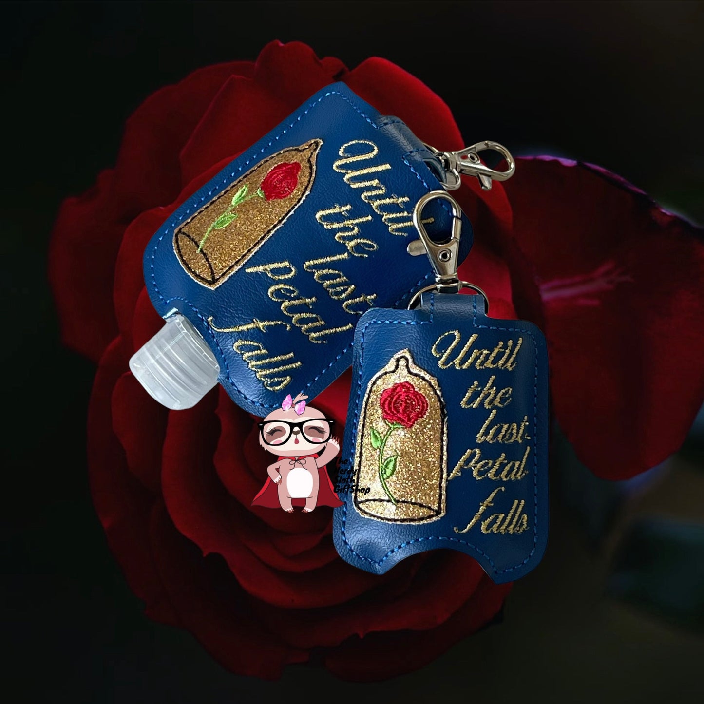 Until the last petal falls Hand Sanitizer Holder