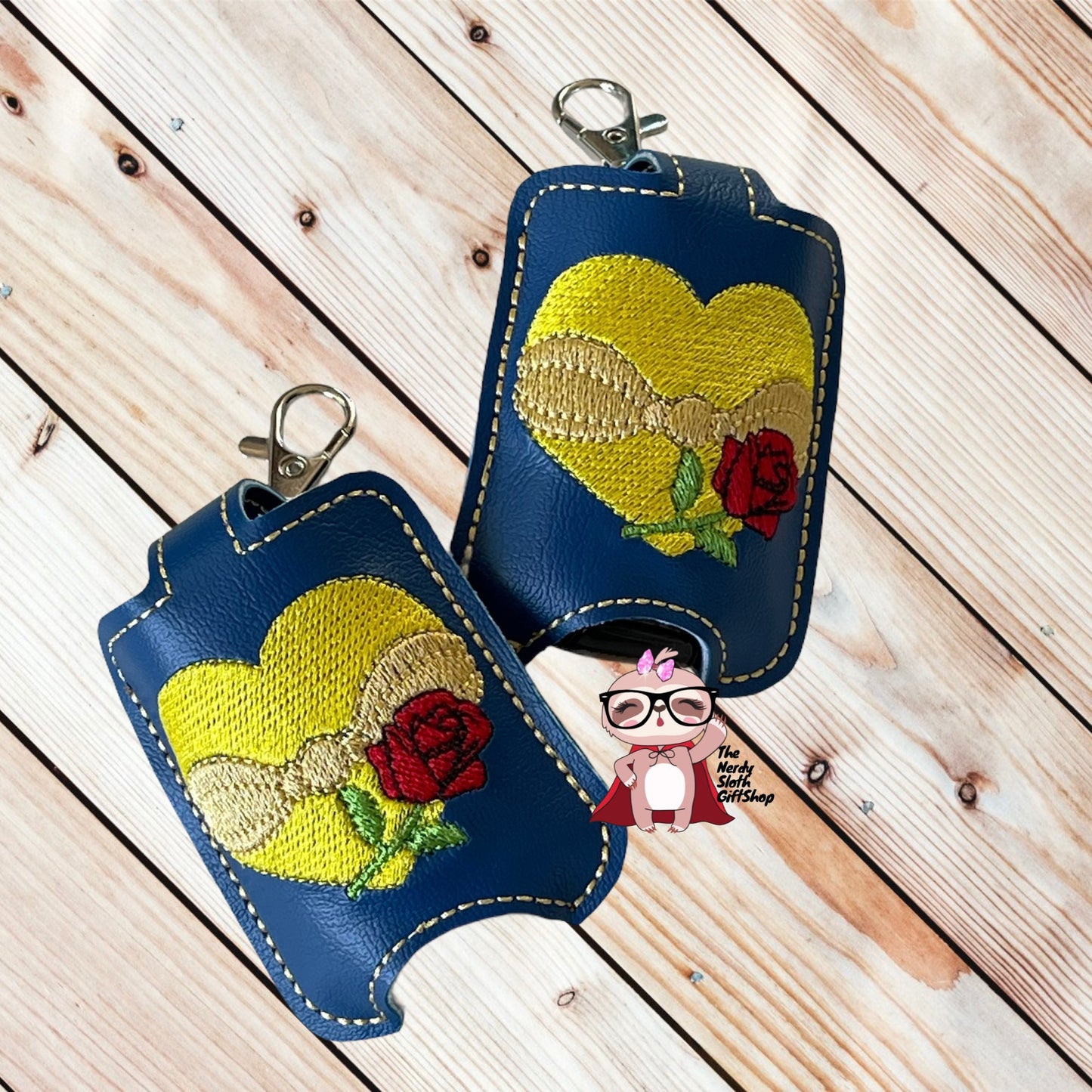 PrincessB Heart Hand Sanitizer Holder