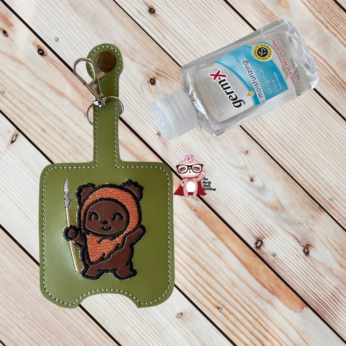 Forest Critter SW Hand Sanitizer Holder