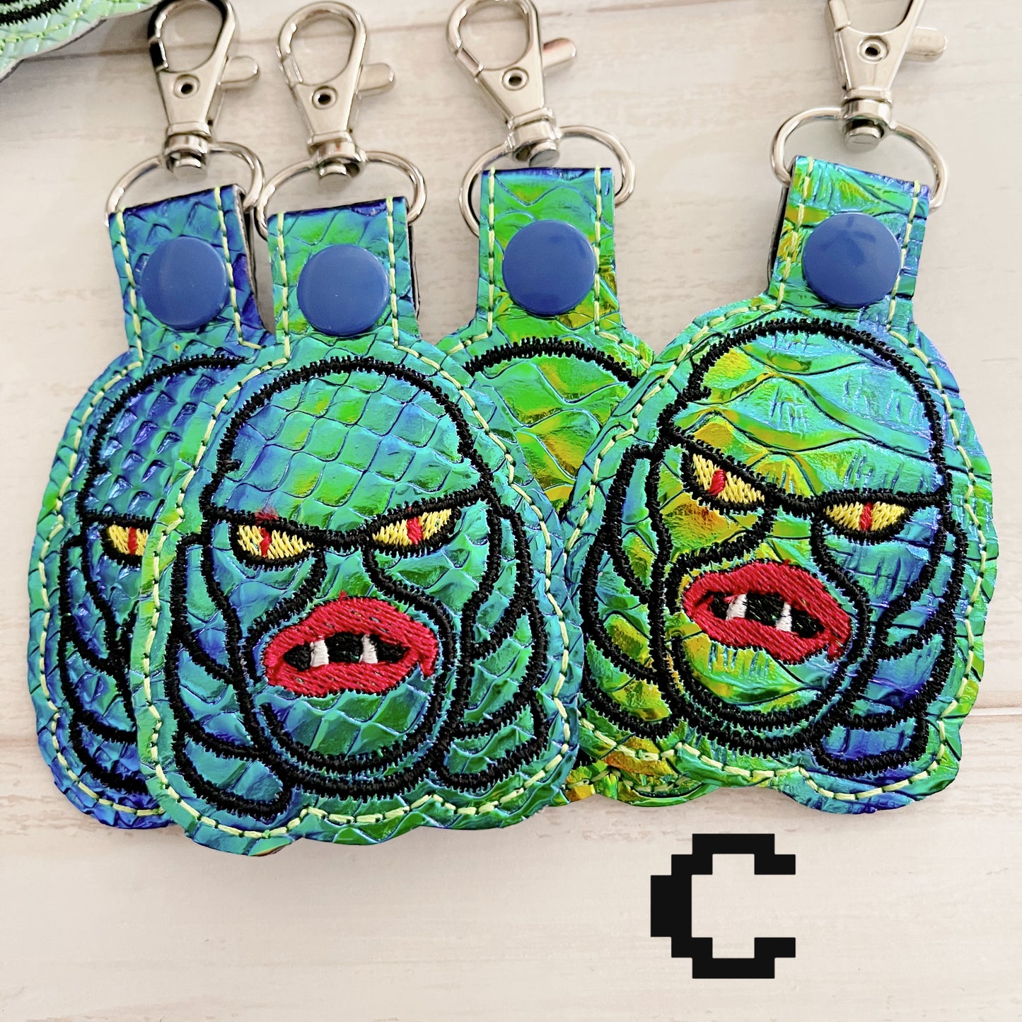 Creature from Blue Lagoon Keychain