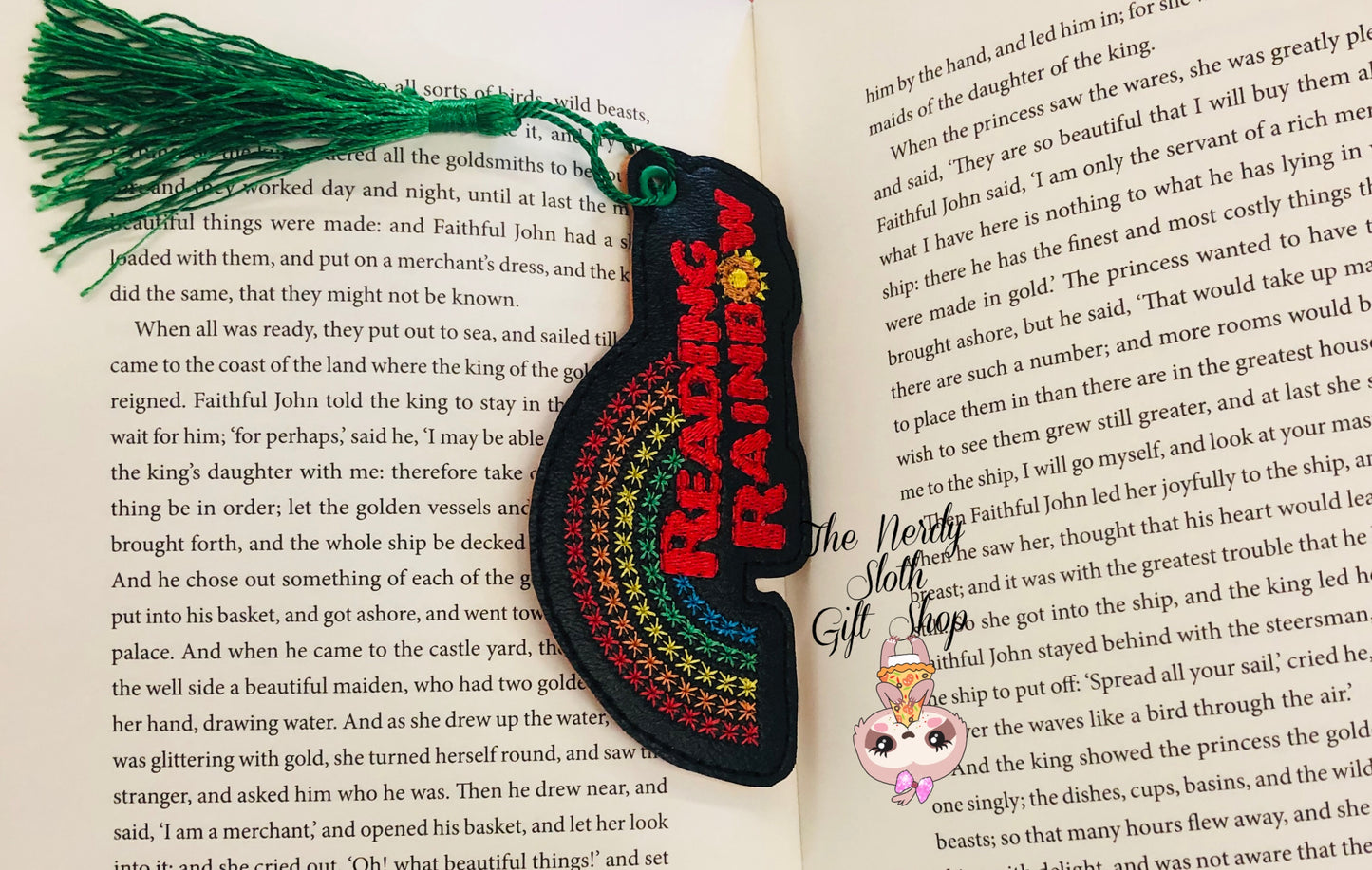 Reading Rainbow Book Mark