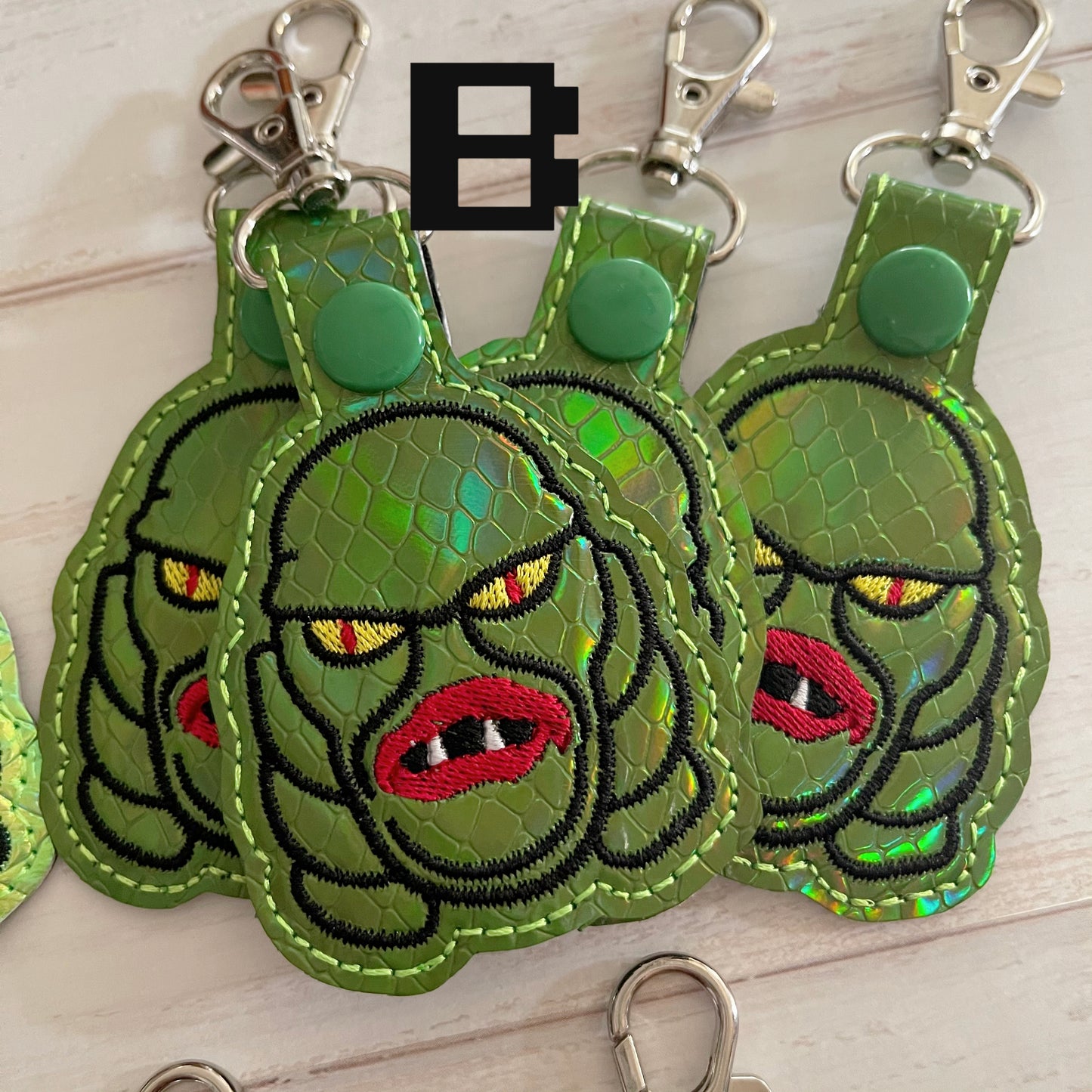 Creature from Blue Lagoon Keychain