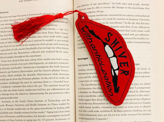 RHPS Lips Shiver Book Mark